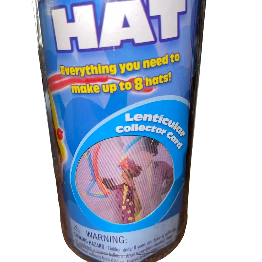 8 HATS BALLOON MAKING KIT MAKES 8 HATS AIR PUMP AND 24 BALLOONS INSTRUCTIONS New